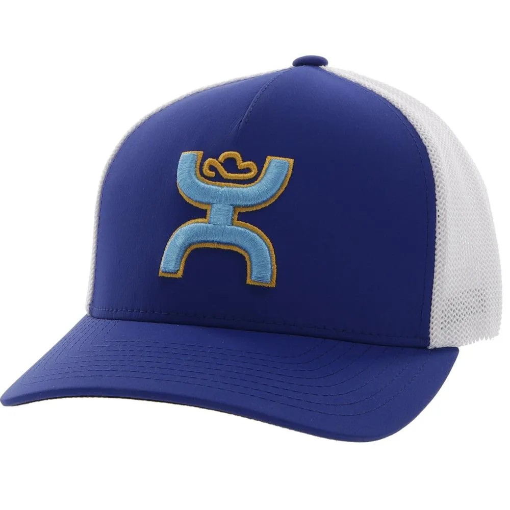 "Coach" Blue/White Flexfit Hat