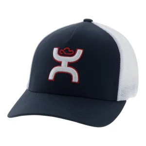 "Coach" Navy/White Hat