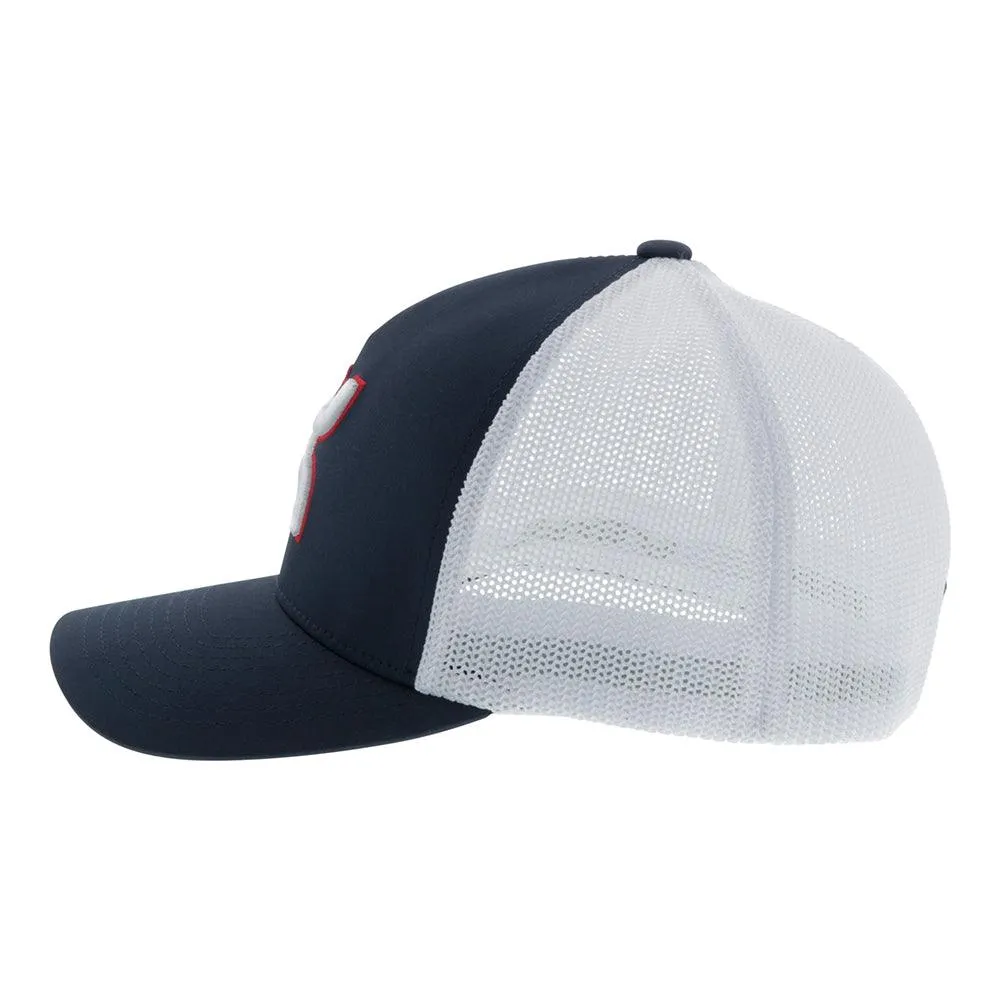 "Coach" Navy/White Hat