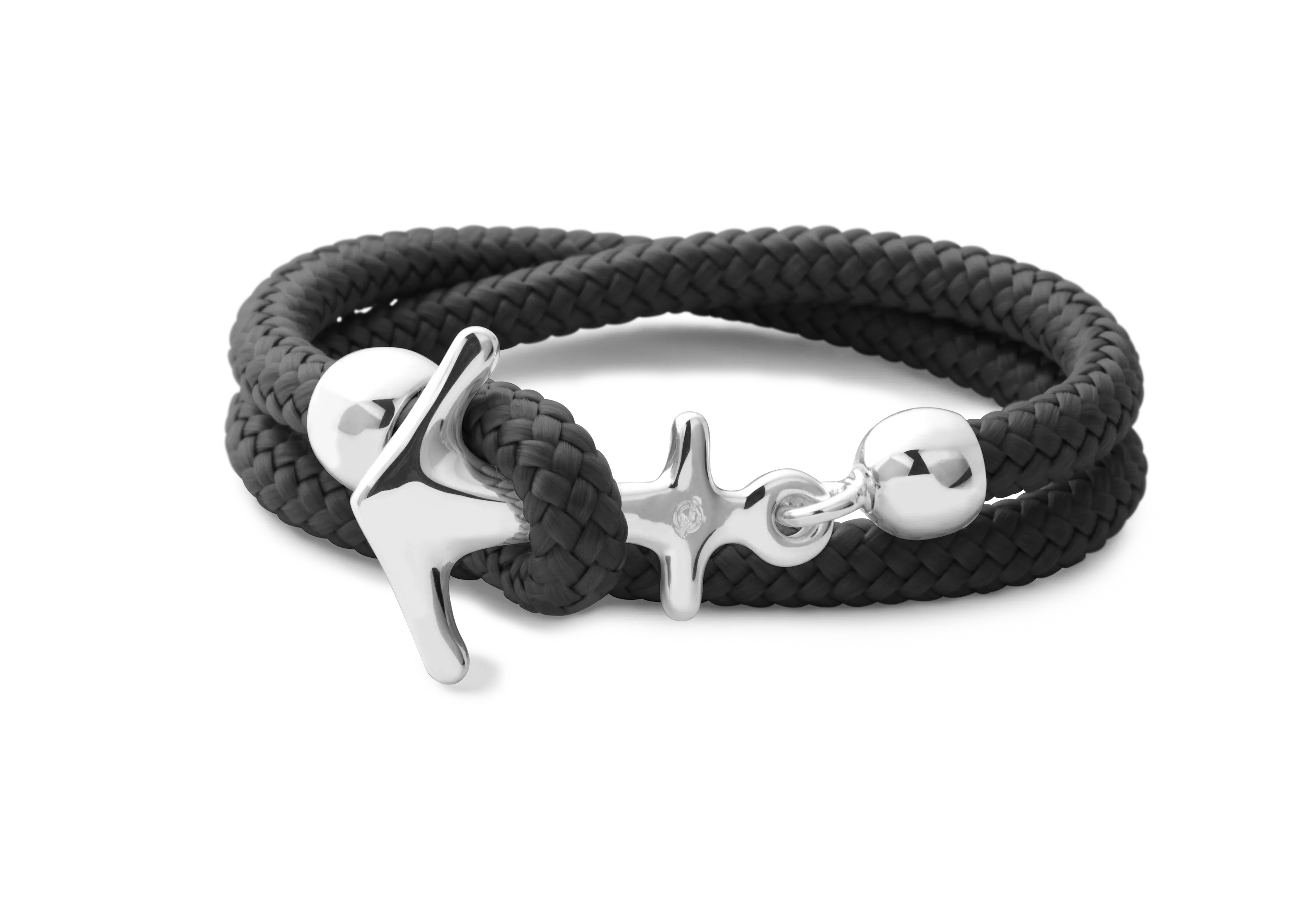 Small Anchor Bracelet in 18 Carat White Gold