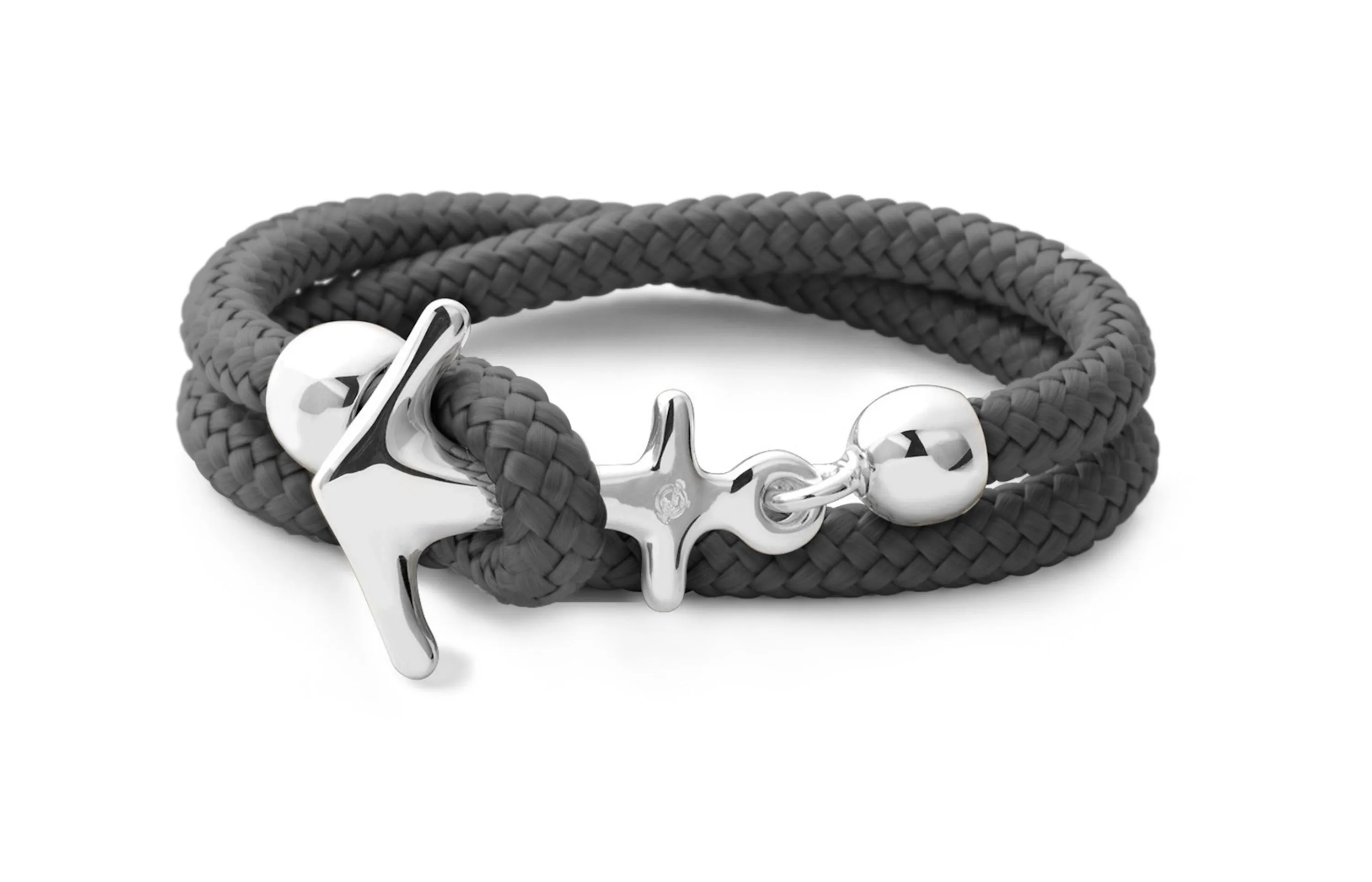 Small Anchor Bracelet in 18 Carat White Gold