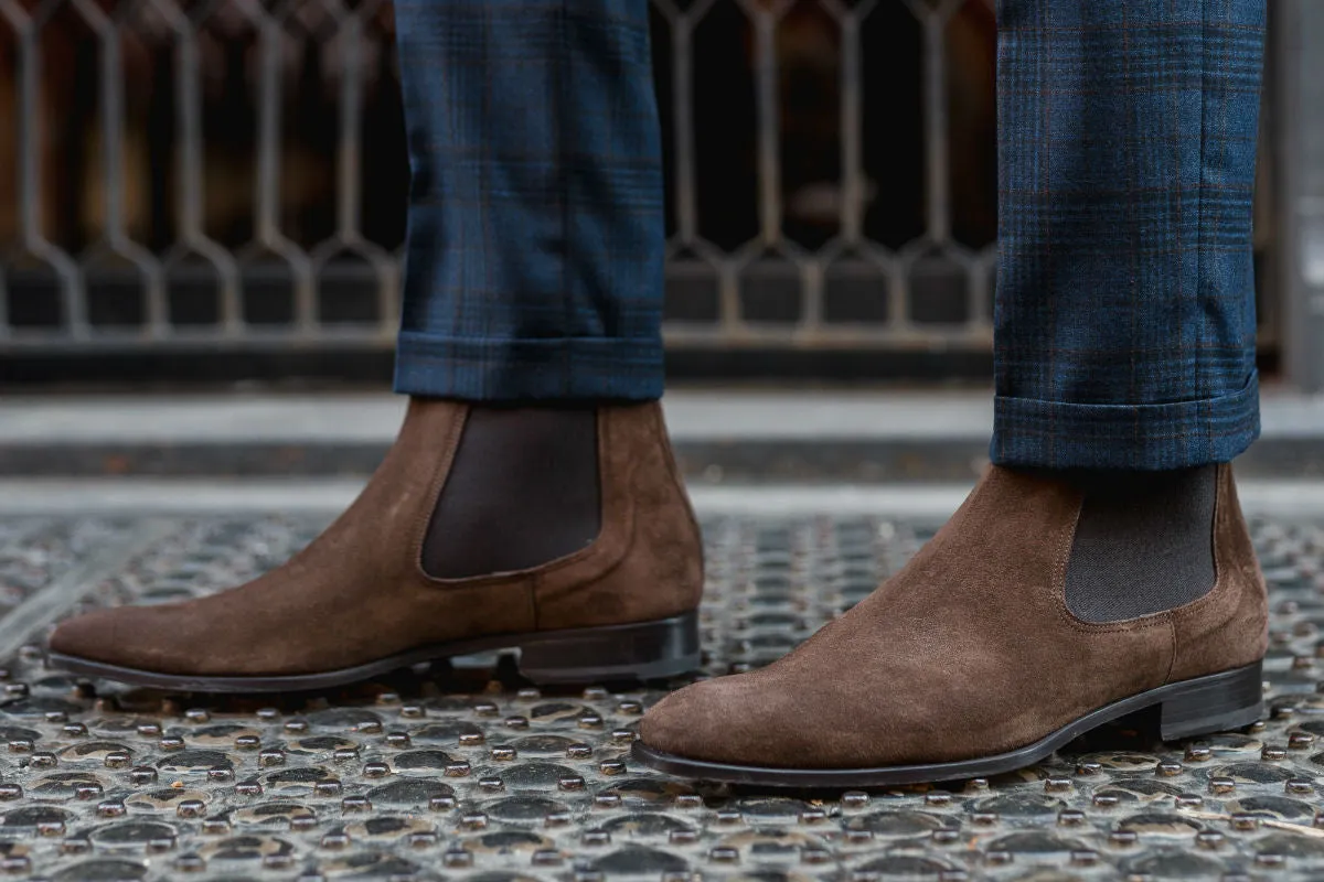 The Dean Chelsea Boot - Cafe Suede