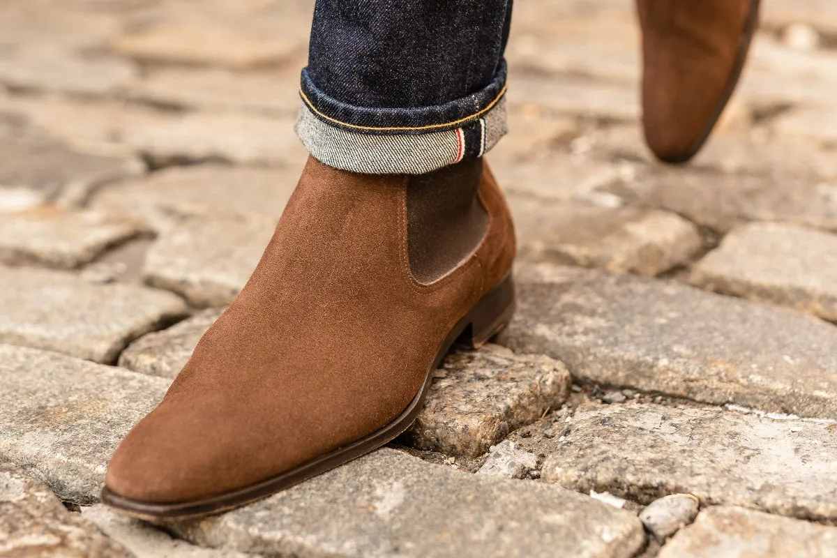 The Dean Chelsea Boot - Cafe Suede