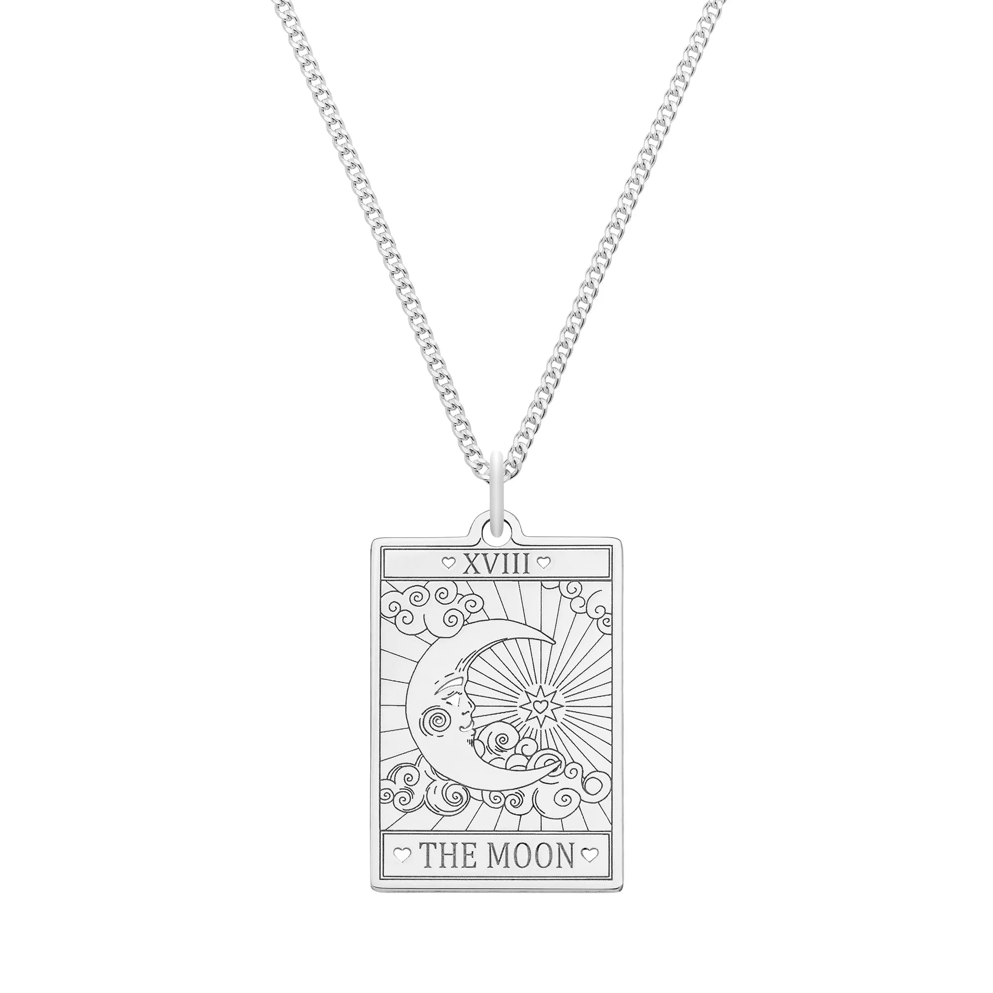 The Moon Tarot Necklace