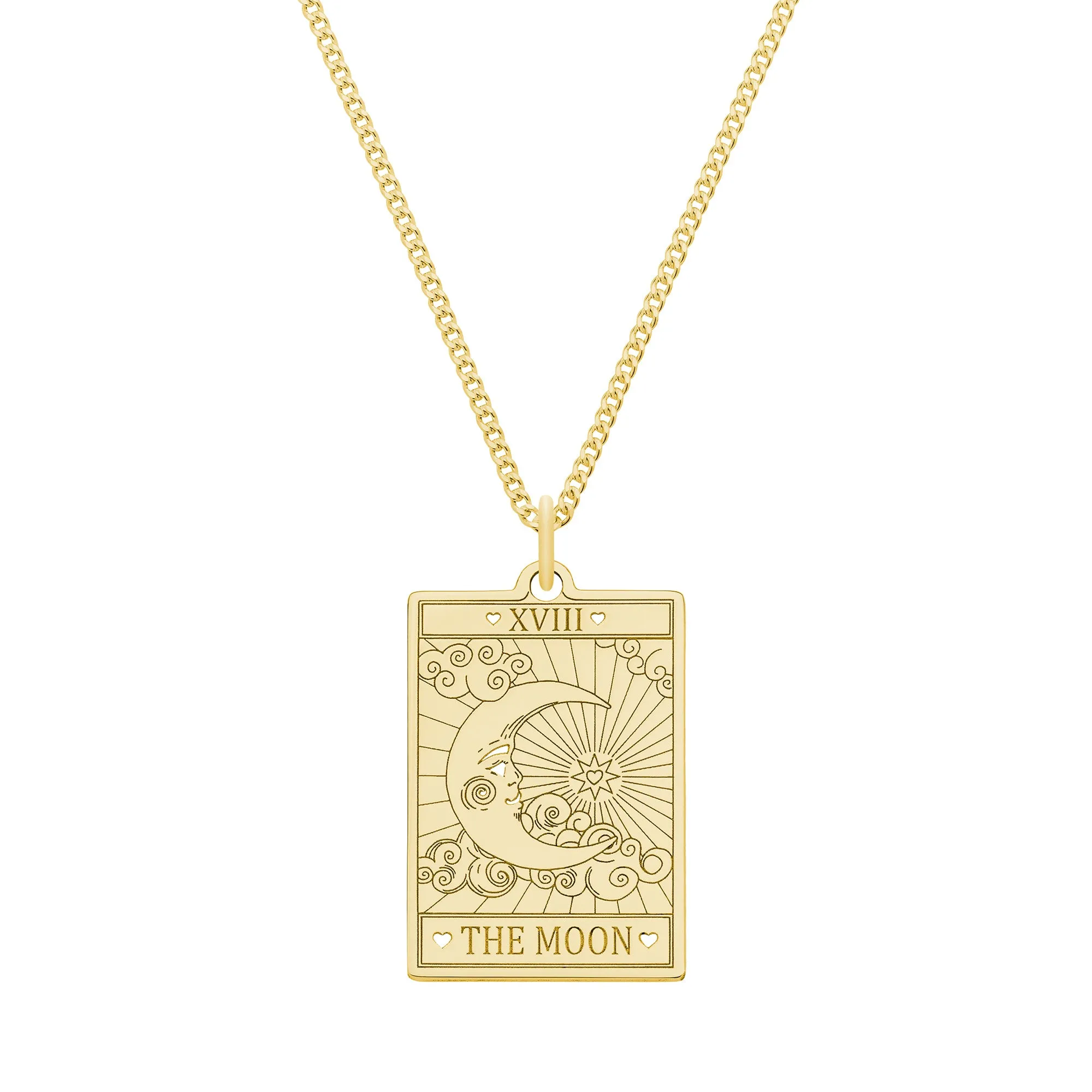 The Moon Tarot Necklace