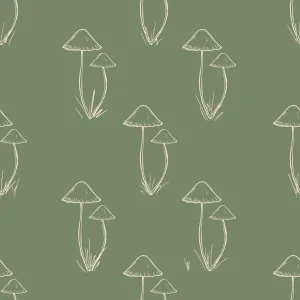 Toadstools - Sage   Stone Collection