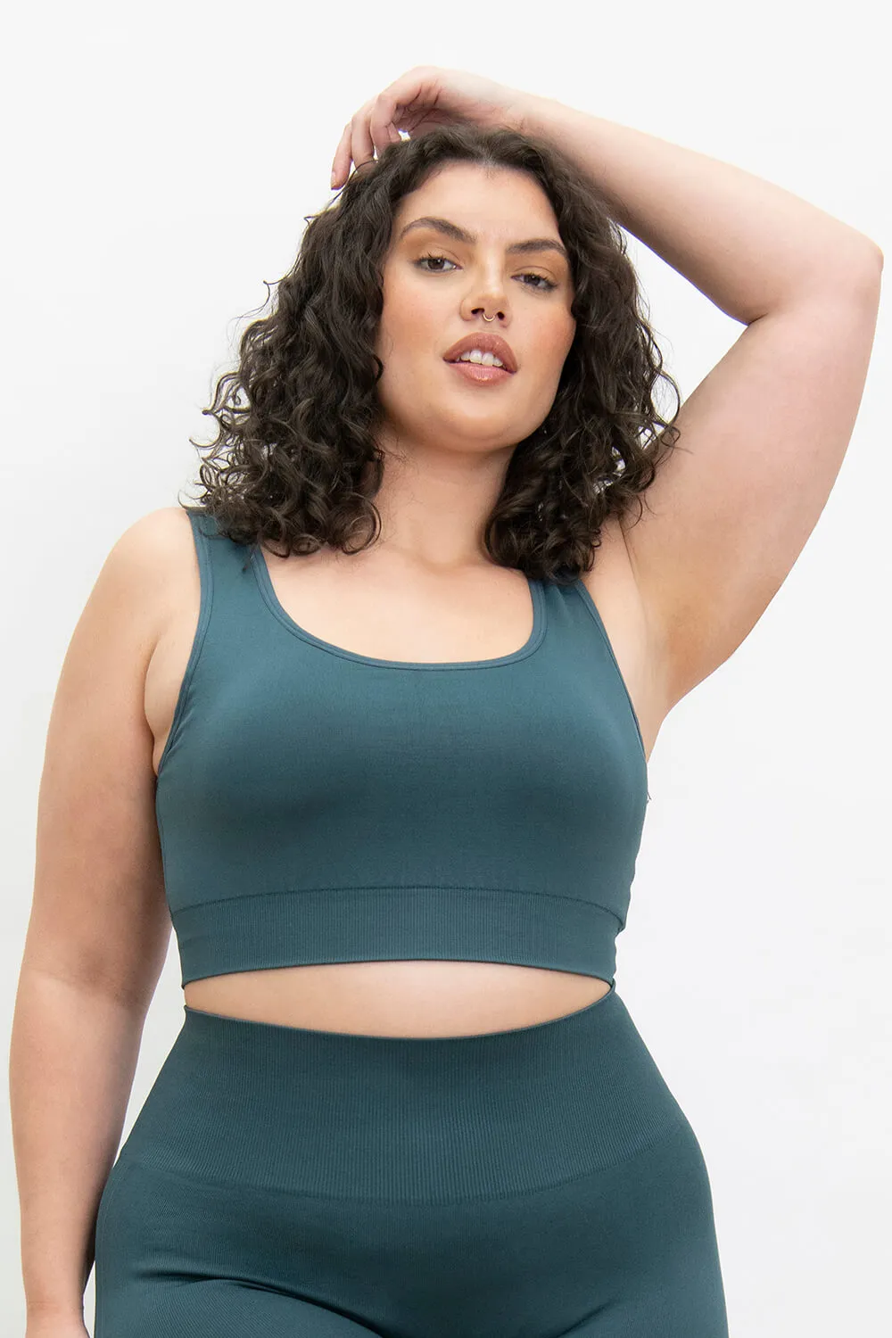 Ultimate Seamless Bralette - Teal Blue