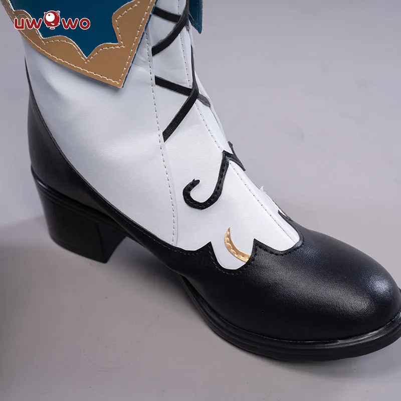 Uwowo Game Genshin Impact Barbara Shining Idol Deaconess Cosplay Shoes