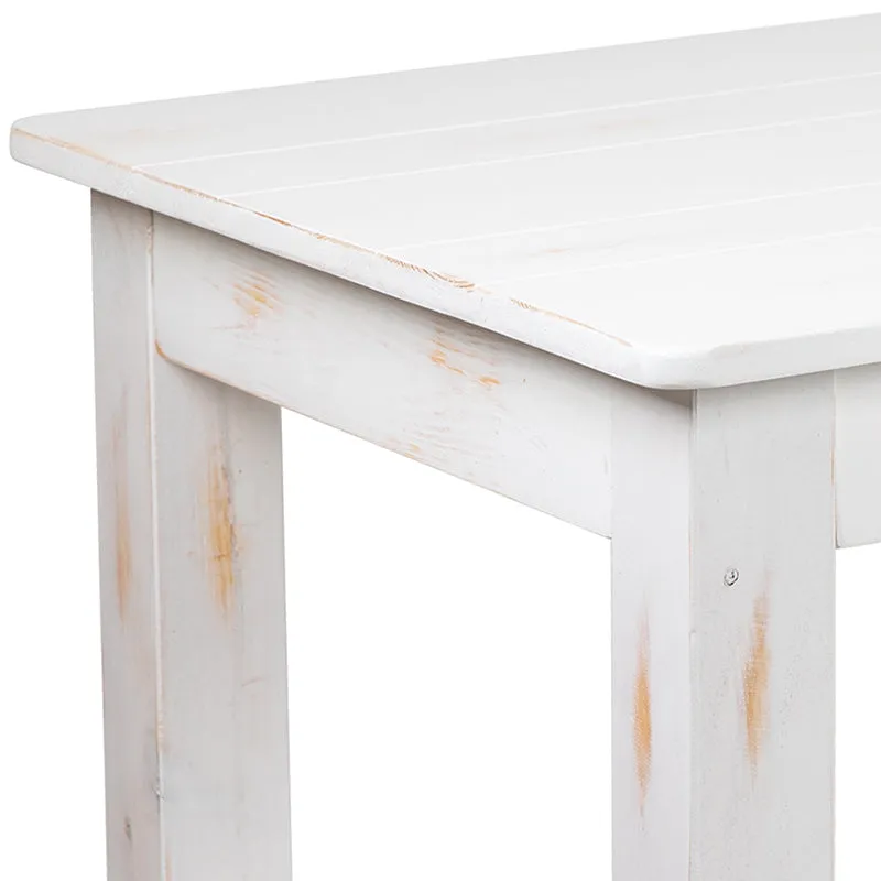 Worn White Heirloom Farm Table 2 Sizes