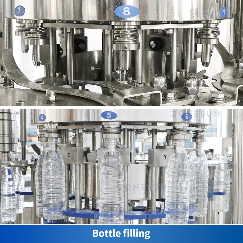 ZONESUN ZS-AFC883 Liquid Bottle Rinsing Filling Capping Production Line（SPECIAL OFFER）